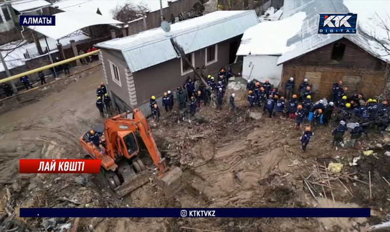 Алматыда лай көшкінінен төрт адам қаза тауып, екі үйге зақым келді 