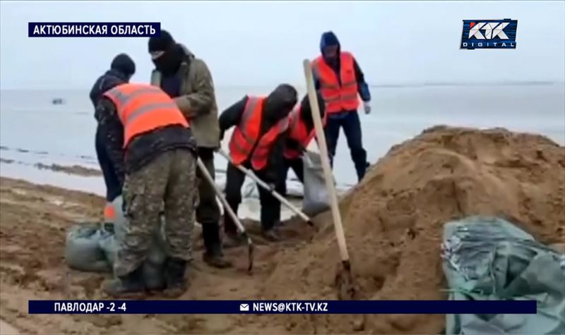 Прихода большой воды ожидают на юге Актюбинской области 