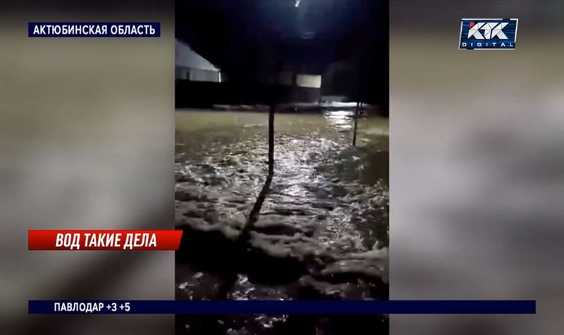 Ребенок утонул в талой воде в Актюбинской области