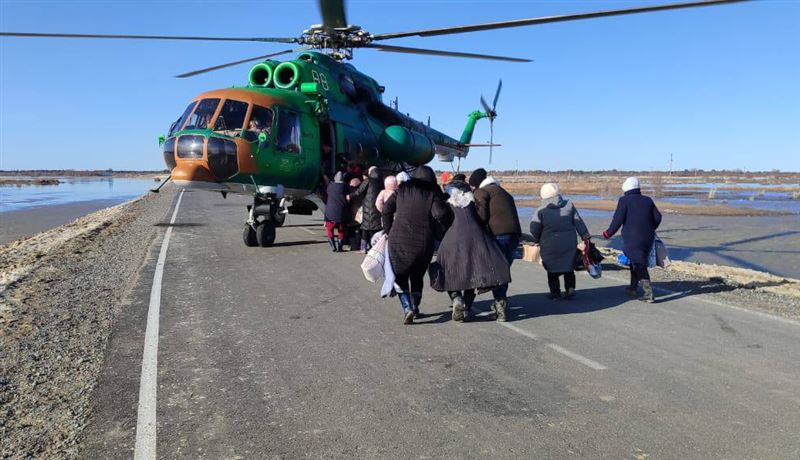 В Западно-Казахстанской области продолжается ликвидация паводков