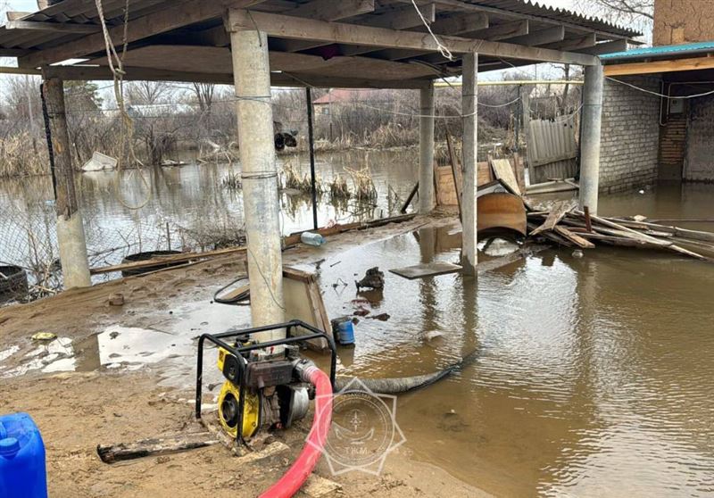 Спад уровня воды наблюдается в реке Уил в Актюбинской области 