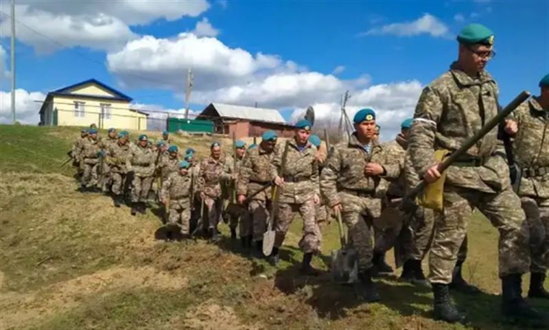 СҚО-ға су тасқынымен күресу үшін тағы 700 әскери қызметкер жіберілді