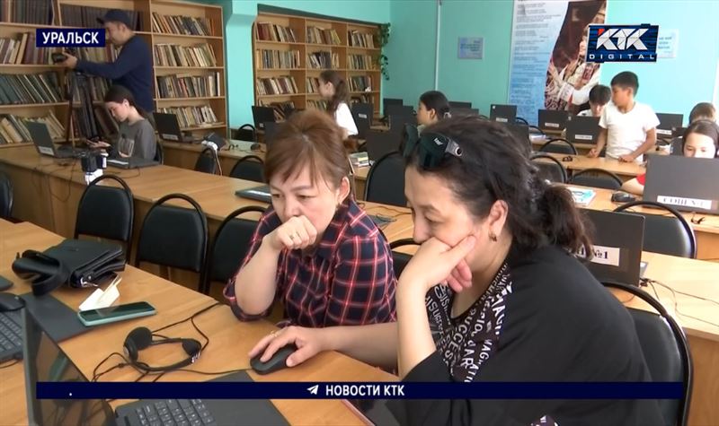 В ЗКО школьники продолжают учебу в эвакопунктах