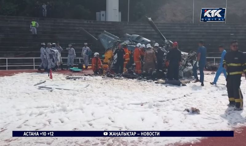 Два вертолета столкнулись во время репетиции парада: погибли 10 человек