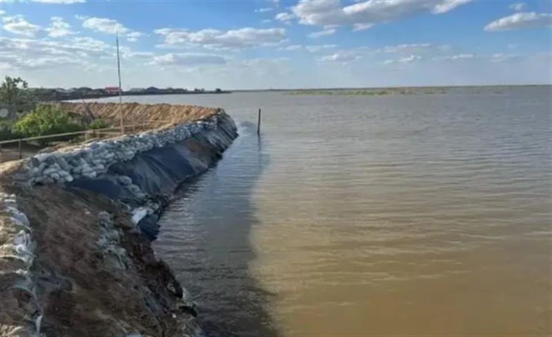 Жайық деңгейі Атырау облысының 2 ауданында қауіпті белгіден асып кетті