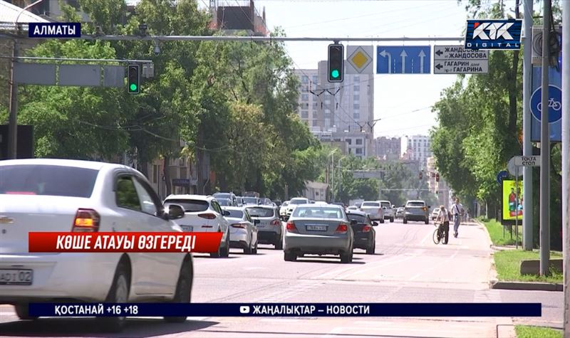 Алматыда бірнеше көшеге өнер қайраткерлерінің есімі беріледі 