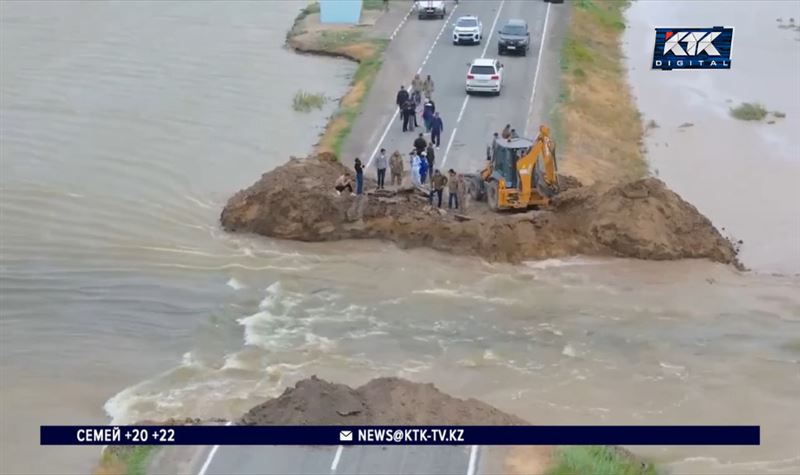 Риск наводнения сохраняется в нескольких селах Атырауской области