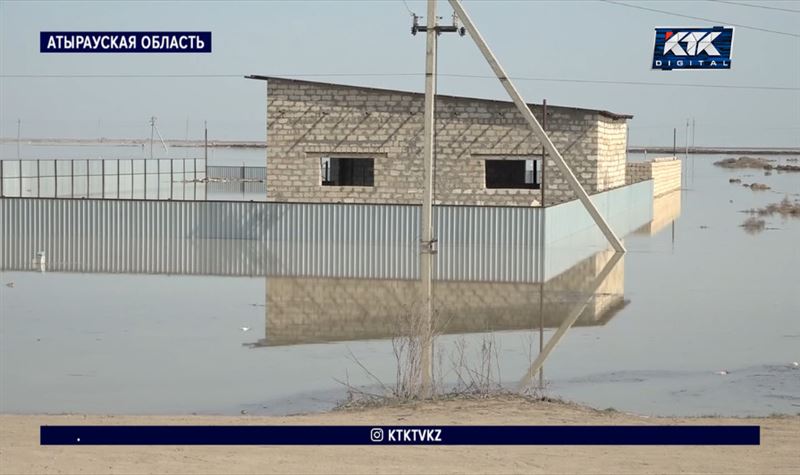 В Кульсары начали строить дома для пострадавших от паводка