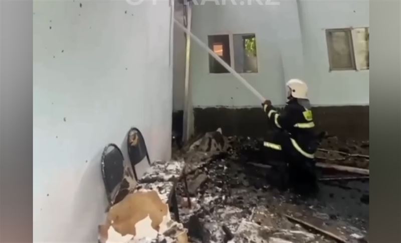Пожар в детском саду произошел в Туркестанской области