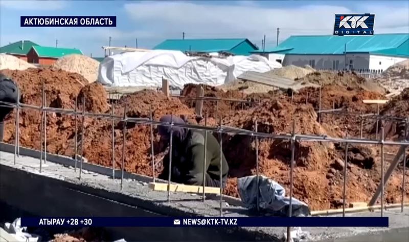 До сих пор невозможно подсчитать ущерб от паводка в одном из районов Актюбинской области
