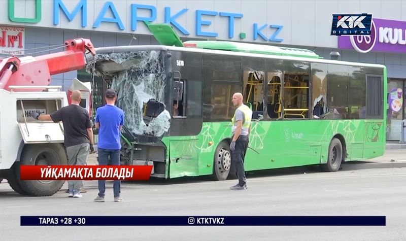 Алматыда болған автобус апатына күдікті Әнел Сартаева үй қамаққа жіберілді