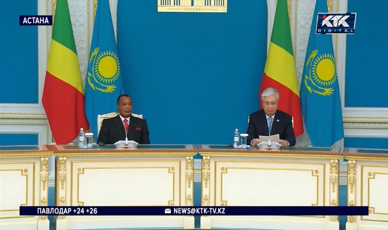 Президент Республики Конго нанес первый визит в Казахстан