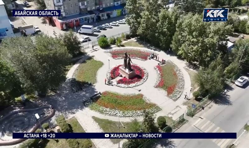 В центре Семея открыли «Исторический перекресток»