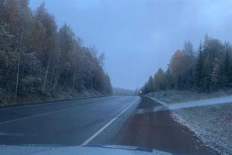 Движение ограничили на трассах в СКО