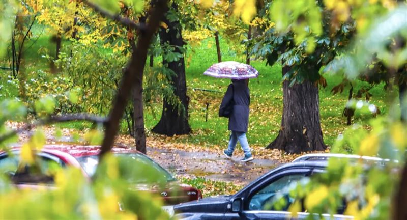 22 қазанда еліміздің басым бөлігінде жаңбыр жауады