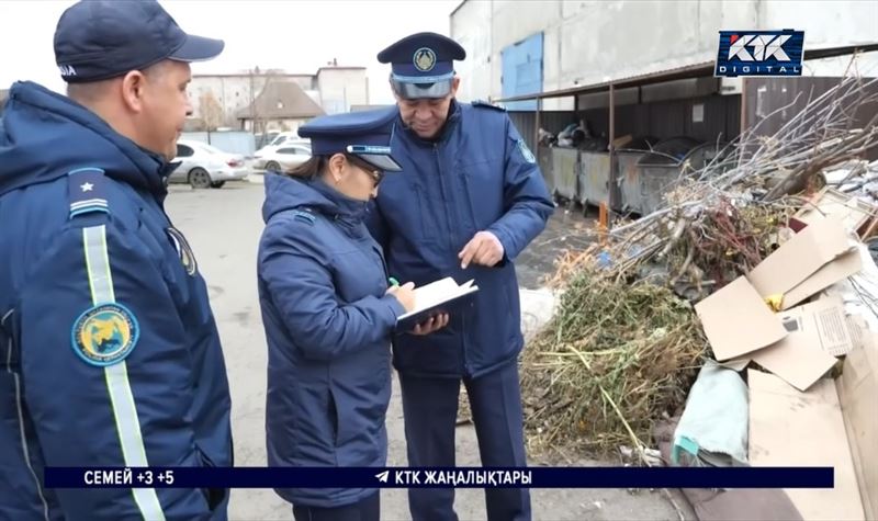 "Таза Қазақстан": СҚО-­да полицейлер мен экологтар рейд жүргізді