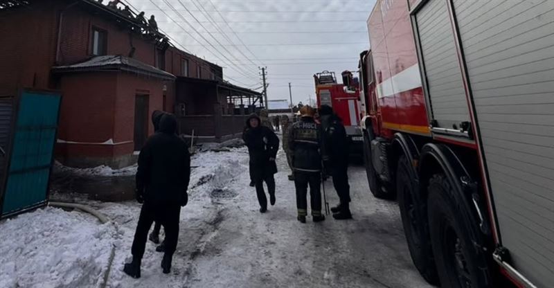 Уголовное дело возбуждено по факту гибели четверых детей при пожаре в Астане