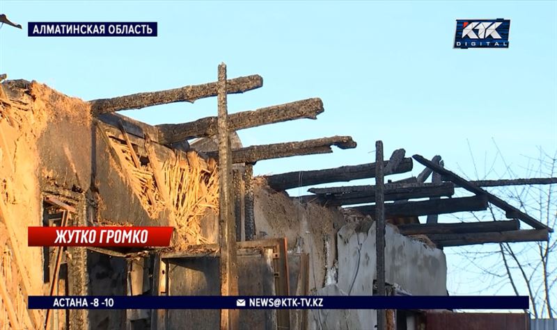 Взрыв природного газа произошел в частном доме села Байсерке, пострадали два квартиранта