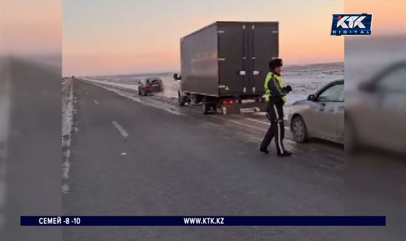 Дизельное топливо замерзло у рейсового автобуса Алматы – Экибастуз