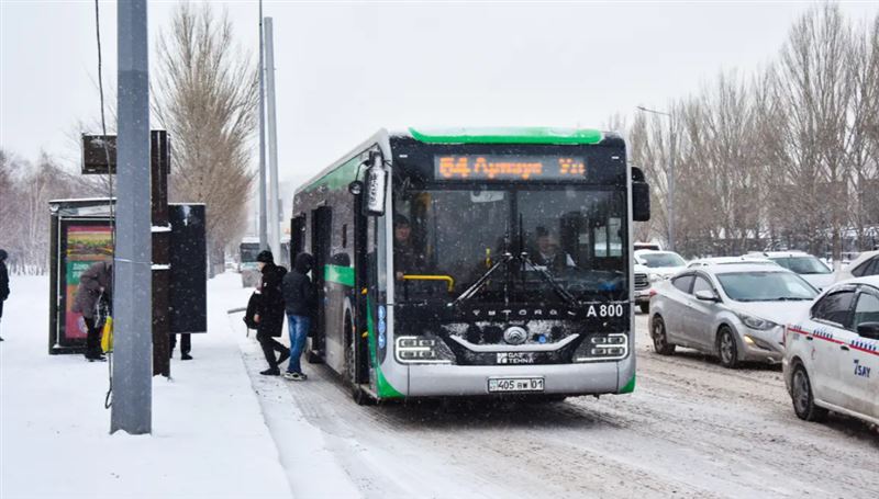 Более 700 новых автобусов вышли на линию в Астане