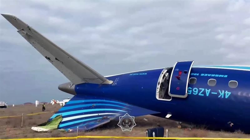 Azerbaijan Airlines о крушении самолета в Актау: внешнее вмешательство