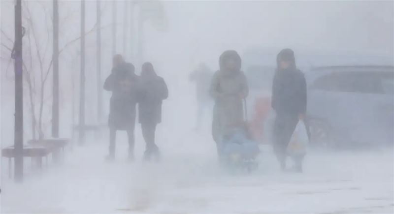 Ауа райына байланысты бірқатар өңірде ескерту жарияланды