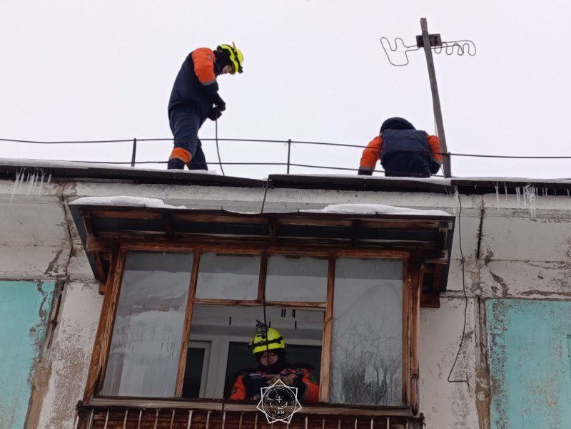 Новый год сотрудников МЧС СКО начался с двух одинаковых спасательных операций