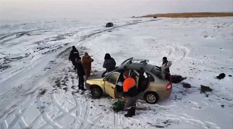 Рыбаки Алаколя получают инструкции по безопасному поведению на льду