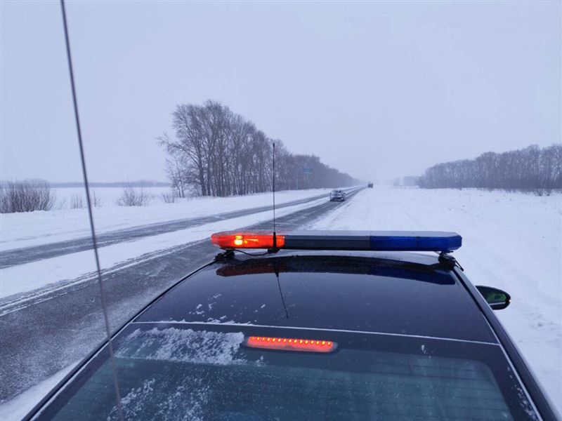 В Акмолинской области задержан водитель, перевозивший пассажиров без документов