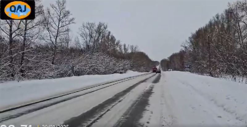 Движение ограничили в Жетысуской области из-за непогоды