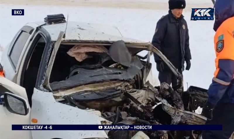 Водитель и три пассажира Lada Granta погибли в ВКО