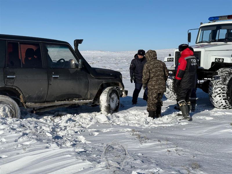 Спасатели МЧС нашли двух пропавших людей недалеко от Балхаша