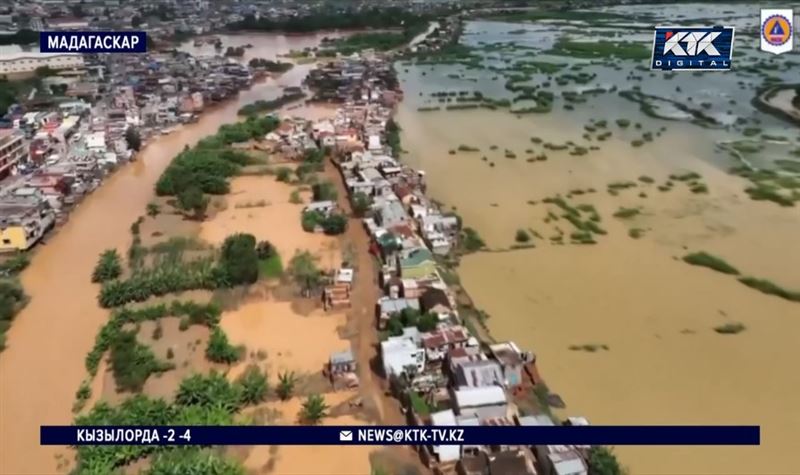 Центральная часть Мадагаскара ушла под воду