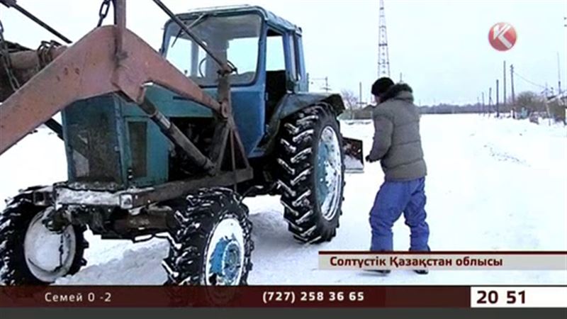 СҚО-да  трактор жүргізушісі өлімнен  аман қалды