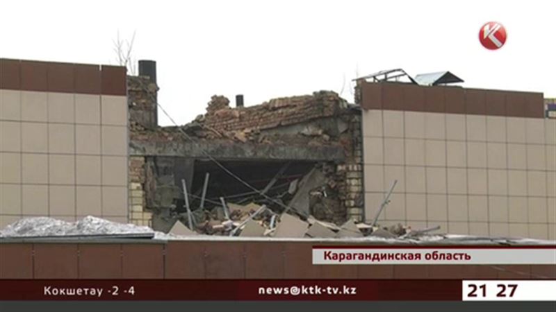 В Карагандинской области обрушилась крыша сельского клуба  