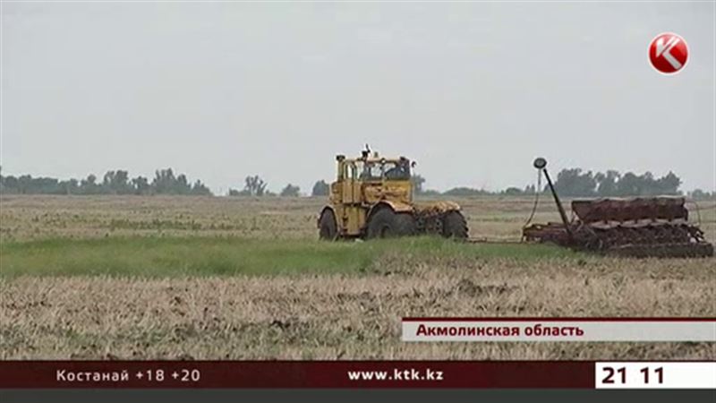 Погода срывает график посевной в Казахстане