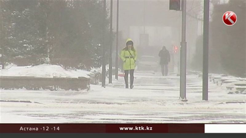 В Казахстан идут сильные морозы, но на юге будет тепло