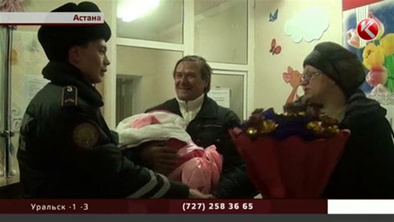 Астанинские полицейские спасли женщину, у которой внезапно начались роды