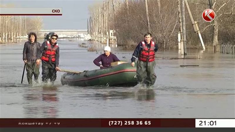 В СКО отрезаны от цивилизации несколько поселков