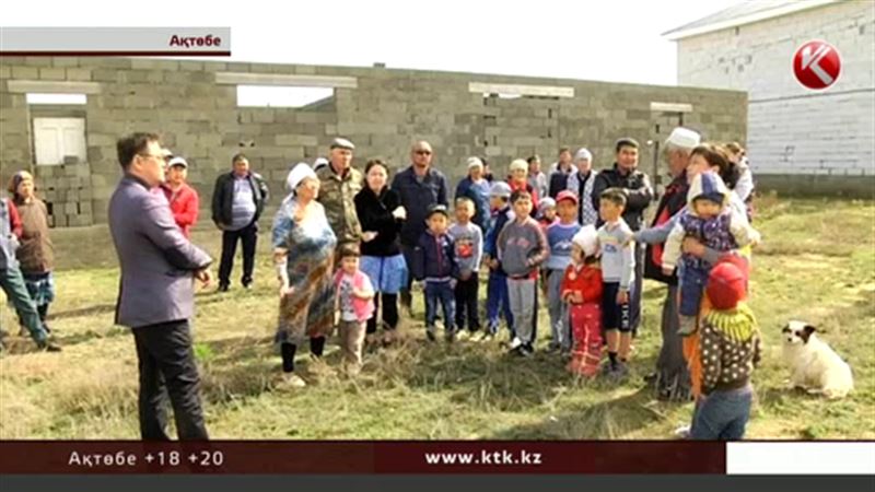 Ақтөбенің кішкентай тұрғындары әкімнен мектеп салып беруді сұрады