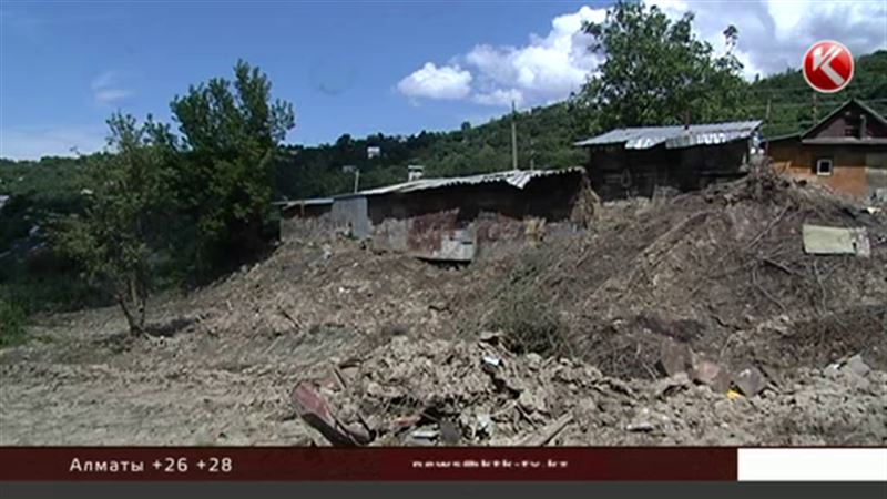 В Алматинской области возможны оползни и обрушения