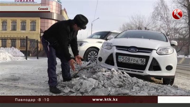 Семейлік шенеуніктер қалың қармен күреске мүлдем дайын болмай шықты