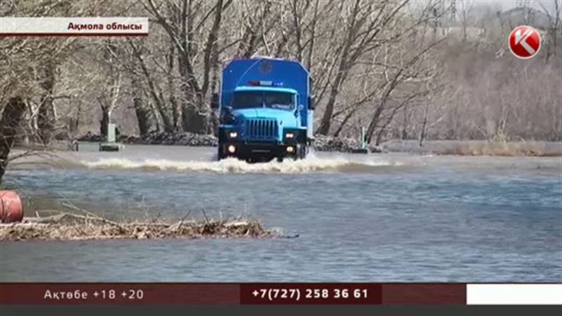 Ақмола облысын жайлаған топан су Солтүстік Қазақстанға жақындап келеді