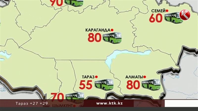 Что происходит со стоимостью проезда в казахстанских городах   