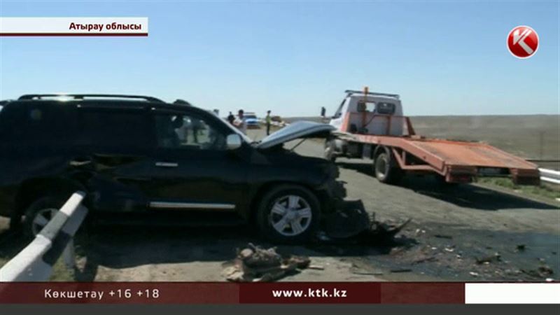 Атырау облысында жол апаты 5 адамның өмірін жалмады