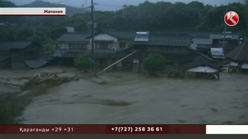 Жапония жұрты алапат су тасқынынан зардап шекті