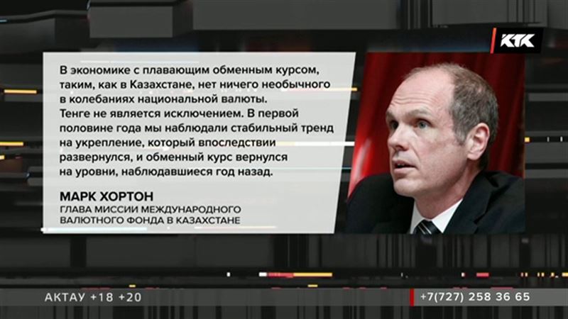  МВФ: главная задача Нацбанка РК – не влиять на курс, а стабилизировать цены