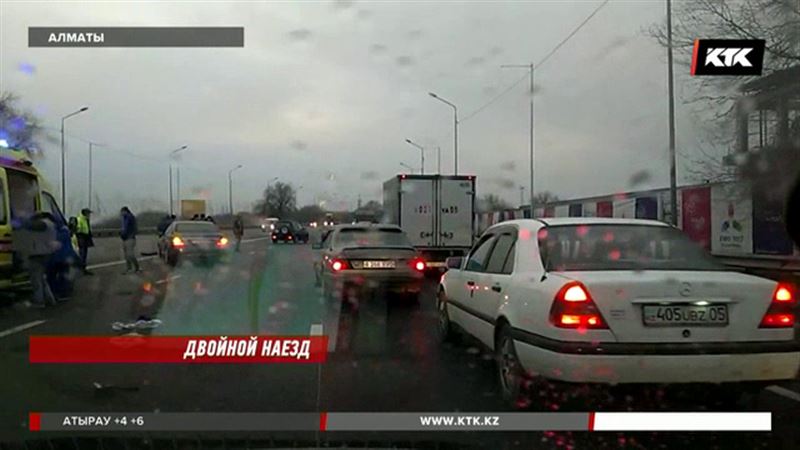 Водитель, сбивший пешехода, сам оказался под колесами авто