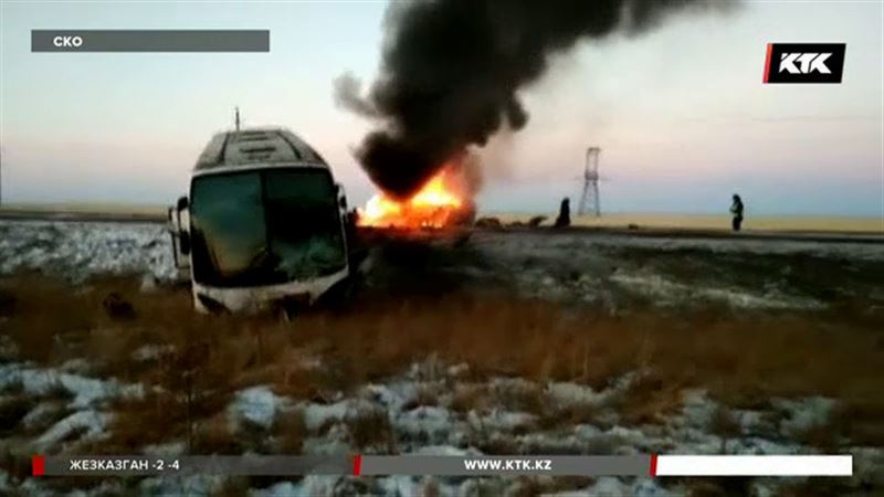 Погибший водитель виновен в ДТП с автобусом – полицейские СКО