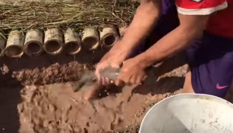 ВИДЕО: Балықшы ерекше балық аулау әдісін ойлап тапты 